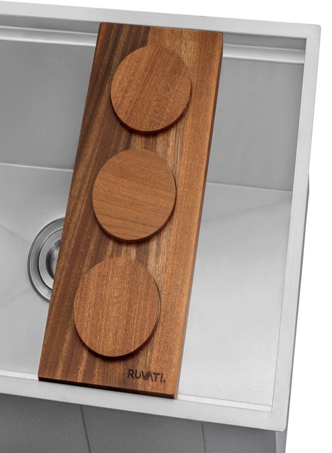 Ruvati Condiment Tray 3 Bowl Serving Board for Workstation Sinks (Complete Set) - RVA1377 - Image 3